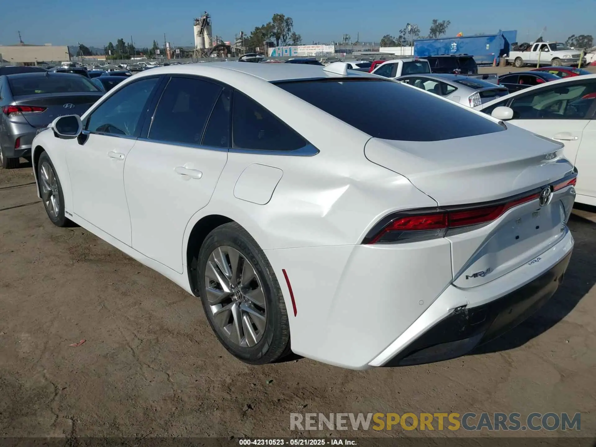 3 Фотография поврежденного автомобиля JTDAAAAA2PA009222 TOYOTA MIRAI 2023