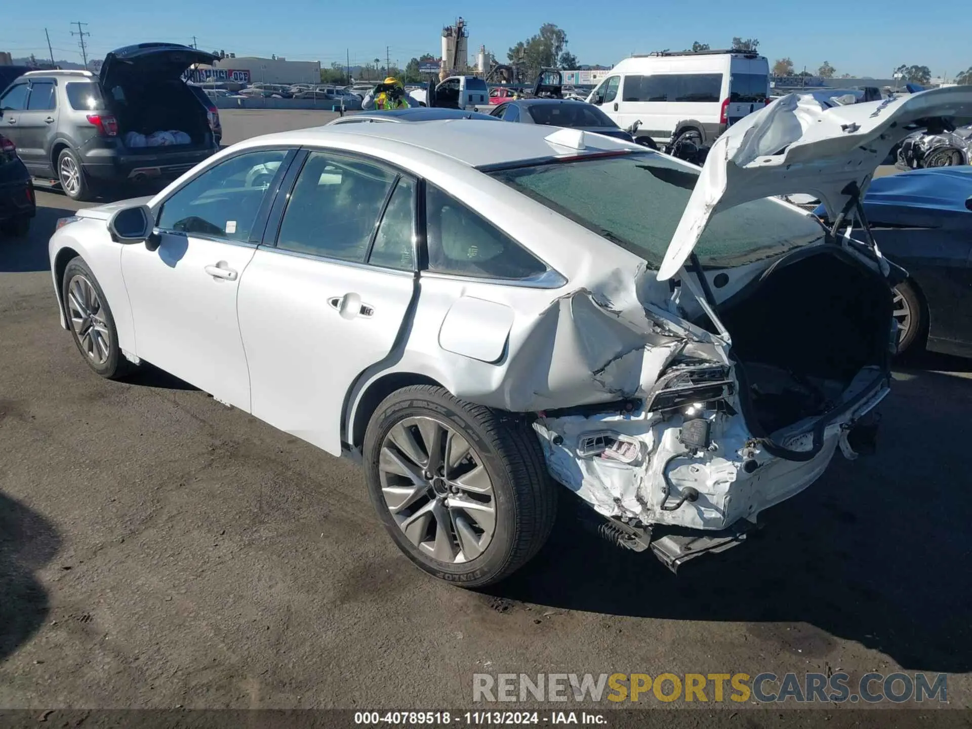 3 Photograph of a damaged car JTDAAAAA2PA009284 TOYOTA MIRAI 2023