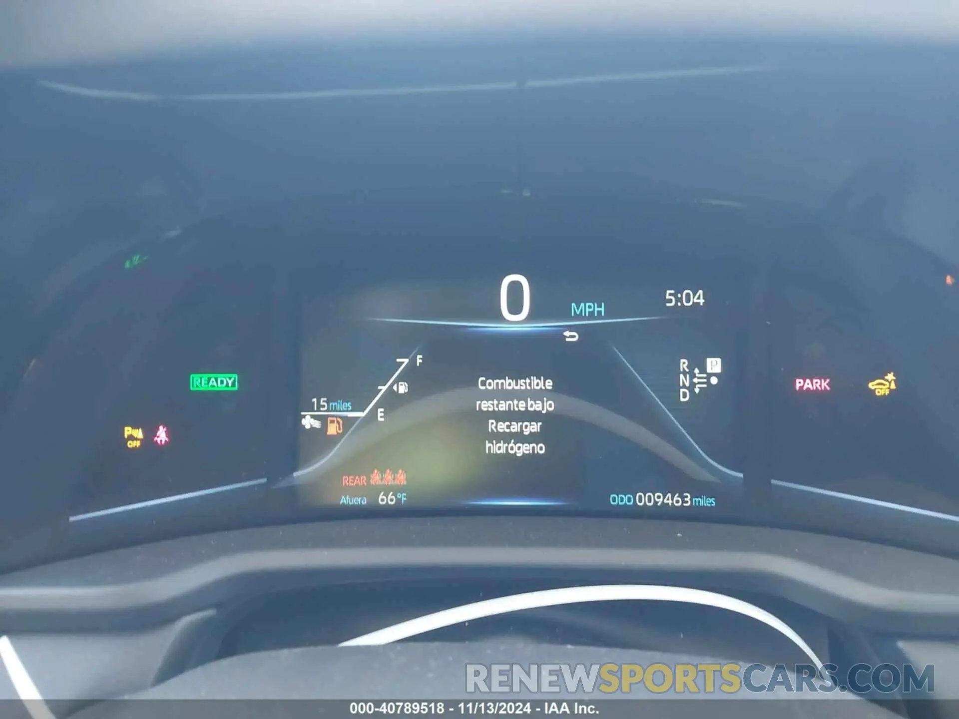 7 Photograph of a damaged car JTDAAAAA2PA009284 TOYOTA MIRAI 2023