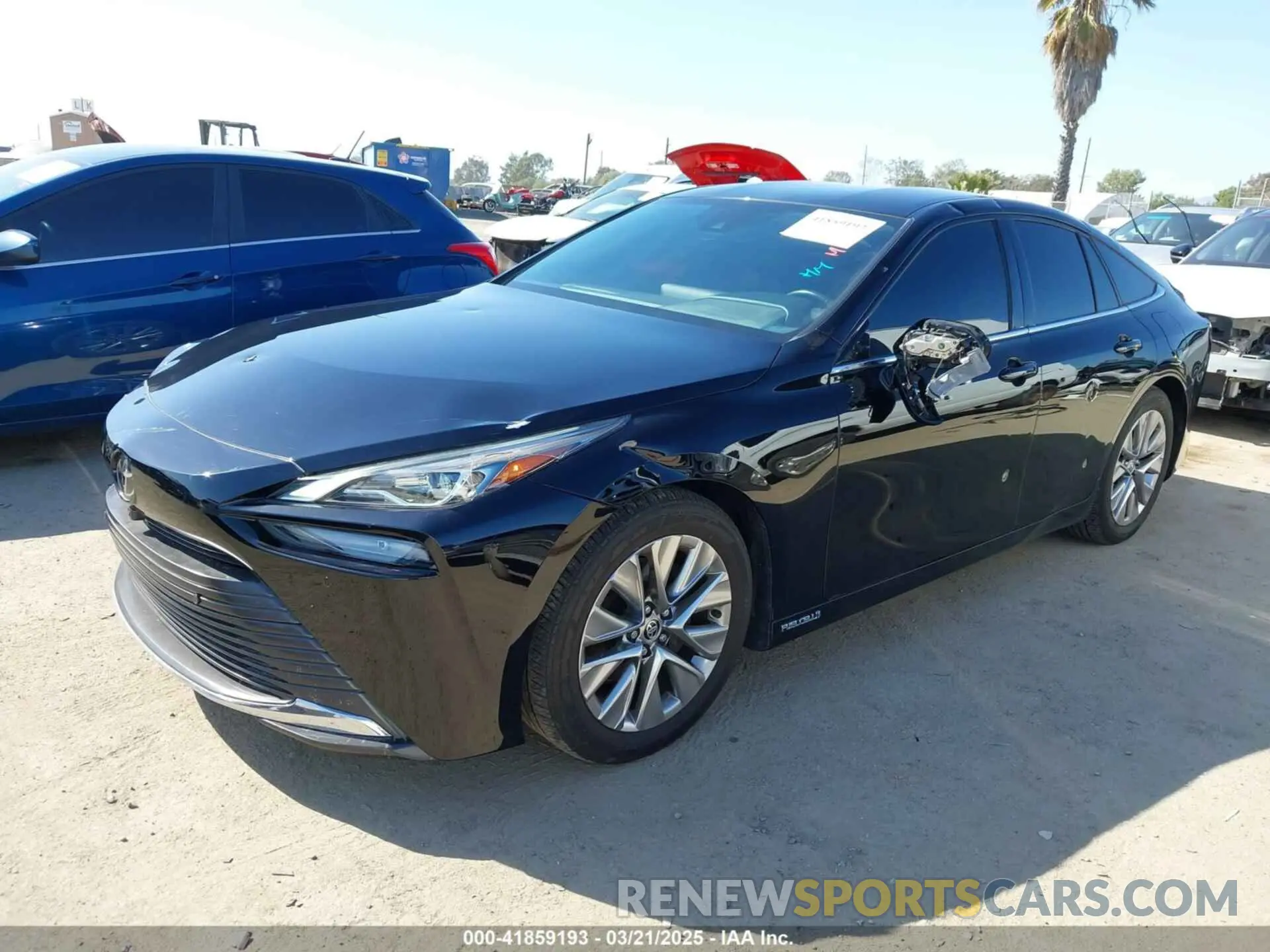 2 Фотография поврежденного автомобиля JTDAAAAA2PA009706 TOYOTA MIRAI 2023