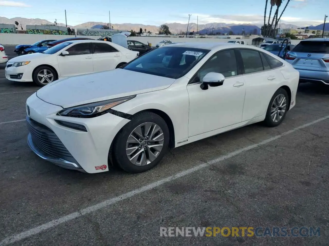 1 Photograph of a damaged car JTDAAAAA3PA009214 TOYOTA MIRAI 2023