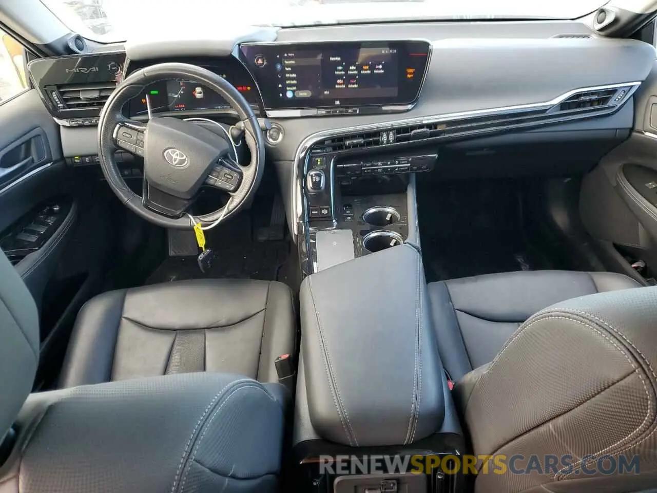 8 Photograph of a damaged car JTDAAAAA3PA009214 TOYOTA MIRAI 2023