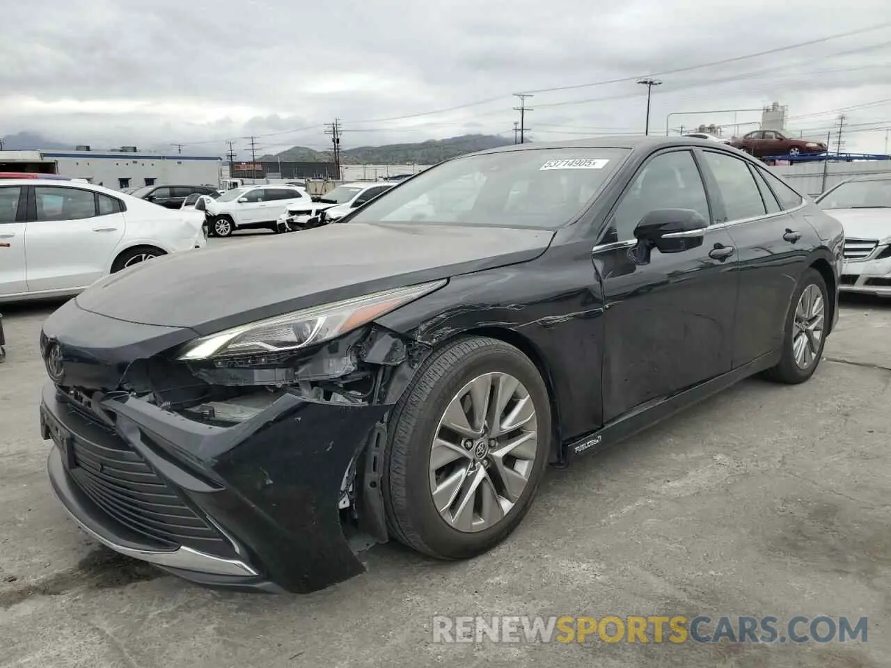 1 Photograph of a damaged car JTDAAAAA4PA008752 TOYOTA MIRAI 2023