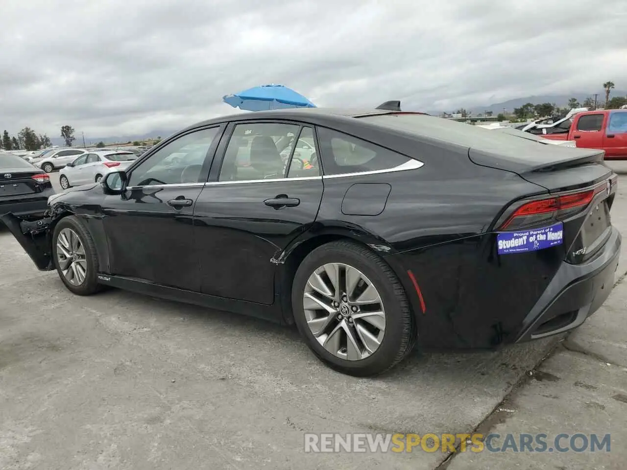 2 Photograph of a damaged car JTDAAAAA4PA008752 TOYOTA MIRAI 2023