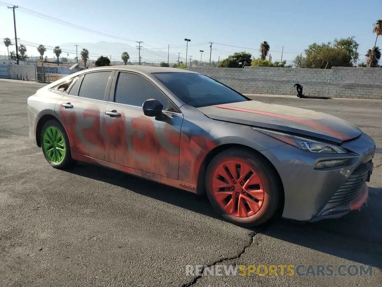4 Photograph of a damaged car JTDAAAAA4PA009397 TOYOTA MIRAI 2023