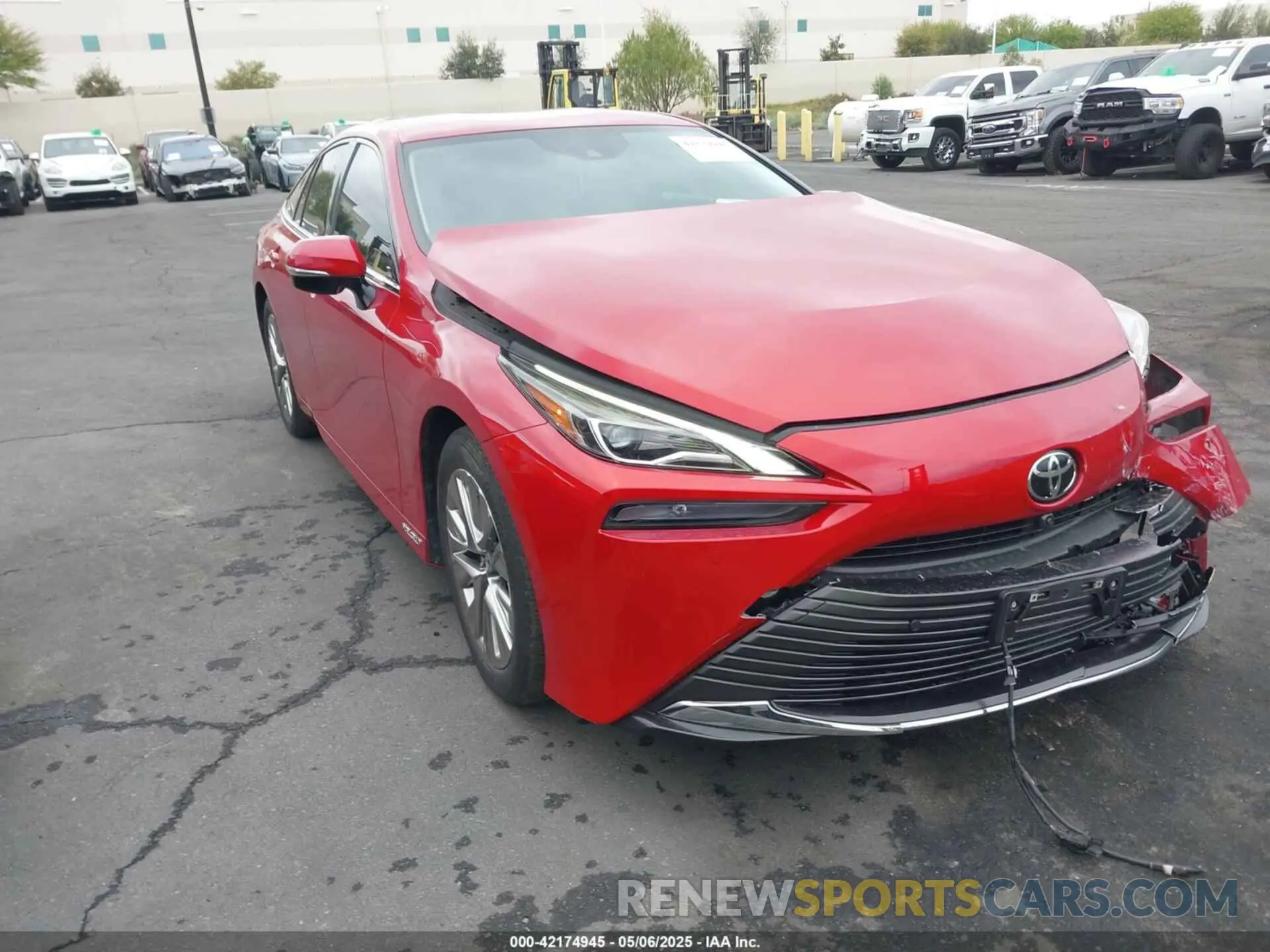 1 Photograph of a damaged car JTDAAAAA7PA007787 TOYOTA MIRAI 2023