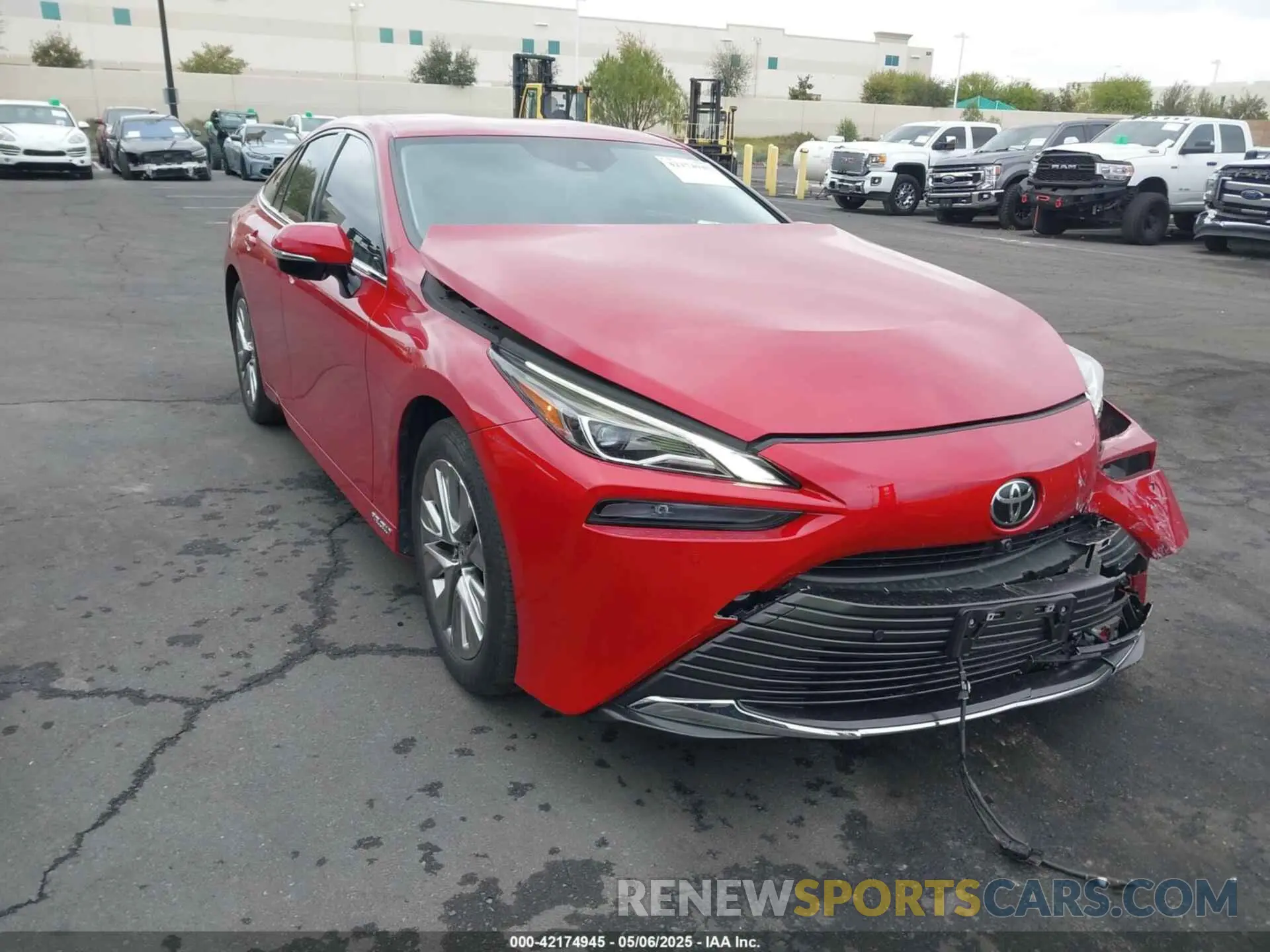 13 Photograph of a damaged car JTDAAAAA7PA007787 TOYOTA MIRAI 2023