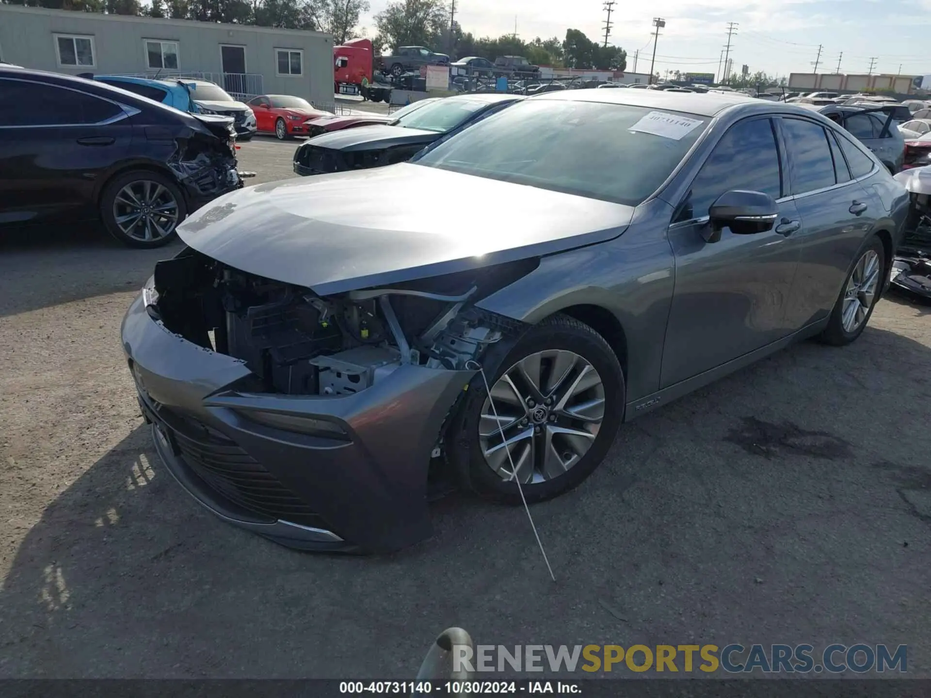 2 Photograph of a damaged car JTDAAAAA7PA009569 TOYOTA MIRAI 2023