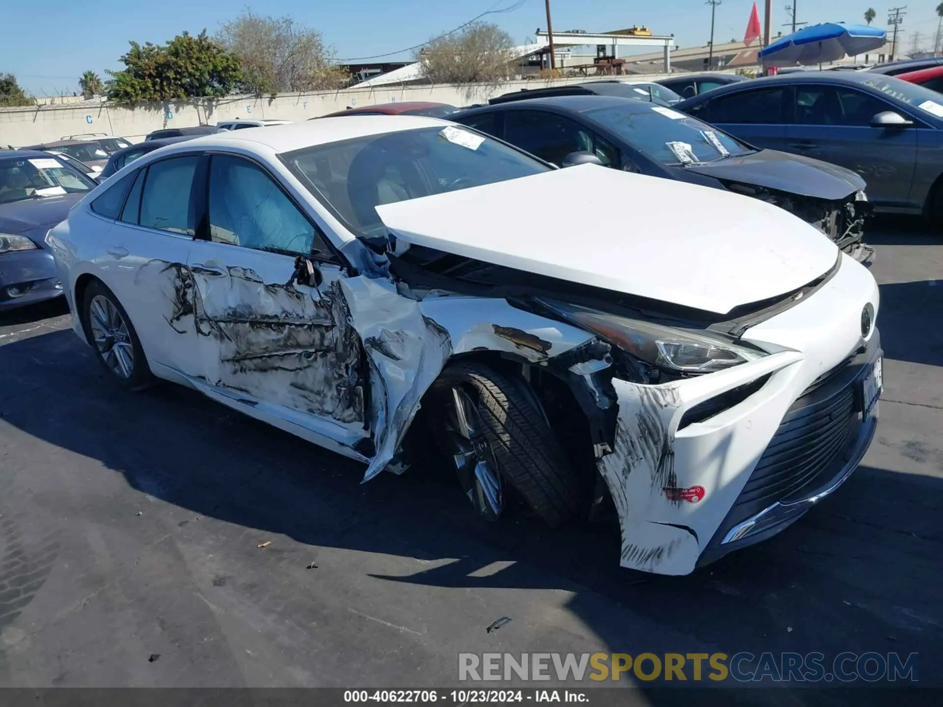 1 Photograph of a damaged car JTDAAAAA9PA009508 TOYOTA MIRAI 2023