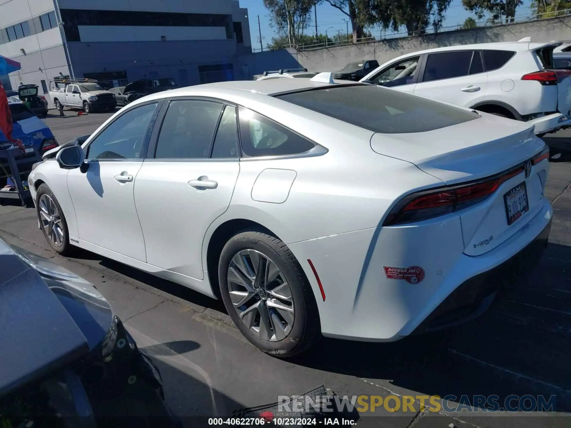 3 Photograph of a damaged car JTDAAAAA9PA009508 TOYOTA MIRAI 2023