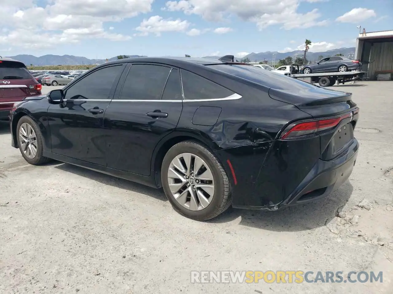 2 Фотография поврежденного автомобиля JTDAAAAAXPA009081 TOYOTA MIRAI 2023