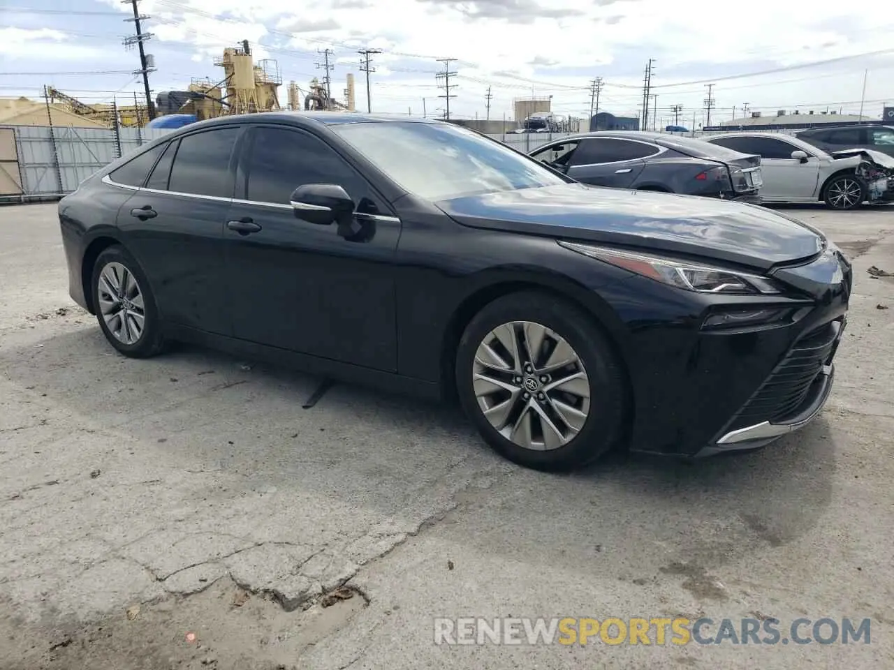 4 Фотография поврежденного автомобиля JTDAAAAAXPA009081 TOYOTA MIRAI 2023