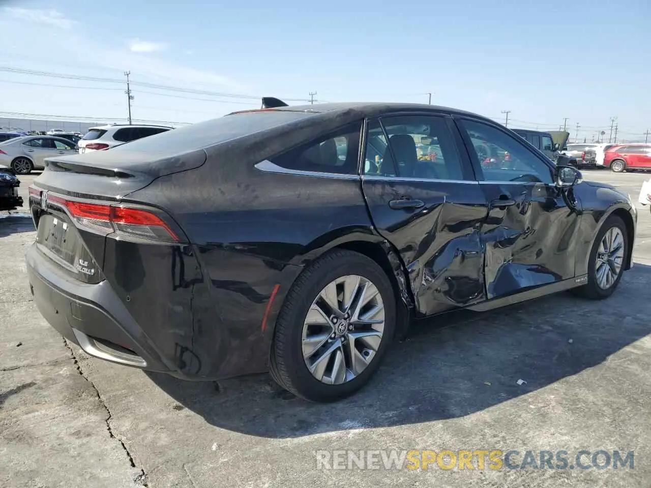 3 Photograph of a damaged car JTDAAAAAXPA009226 TOYOTA MIRAI 2023
