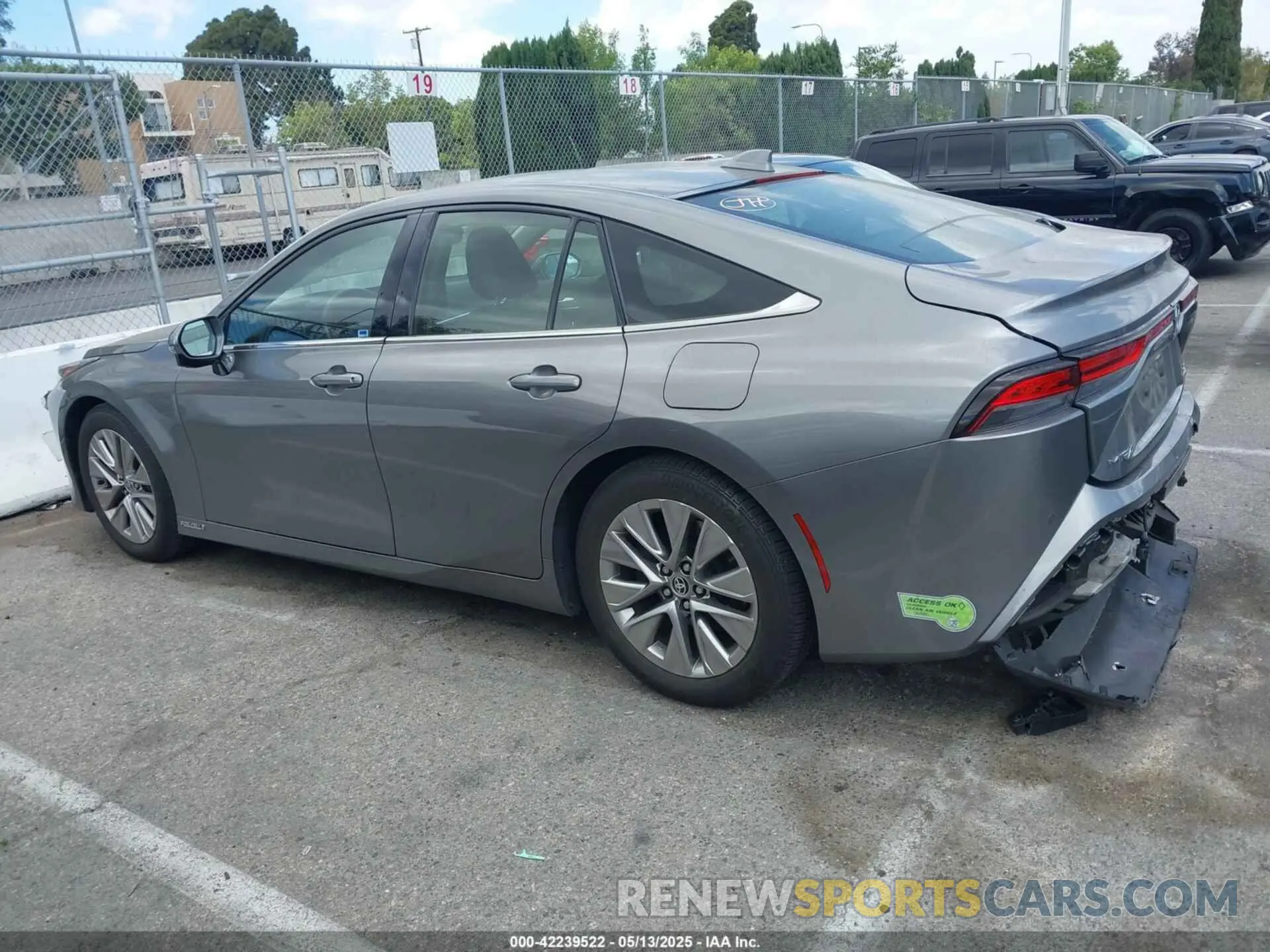 14 Photograph of a damaged car JTDAAAAAXPA009789 TOYOTA MIRAI 2023