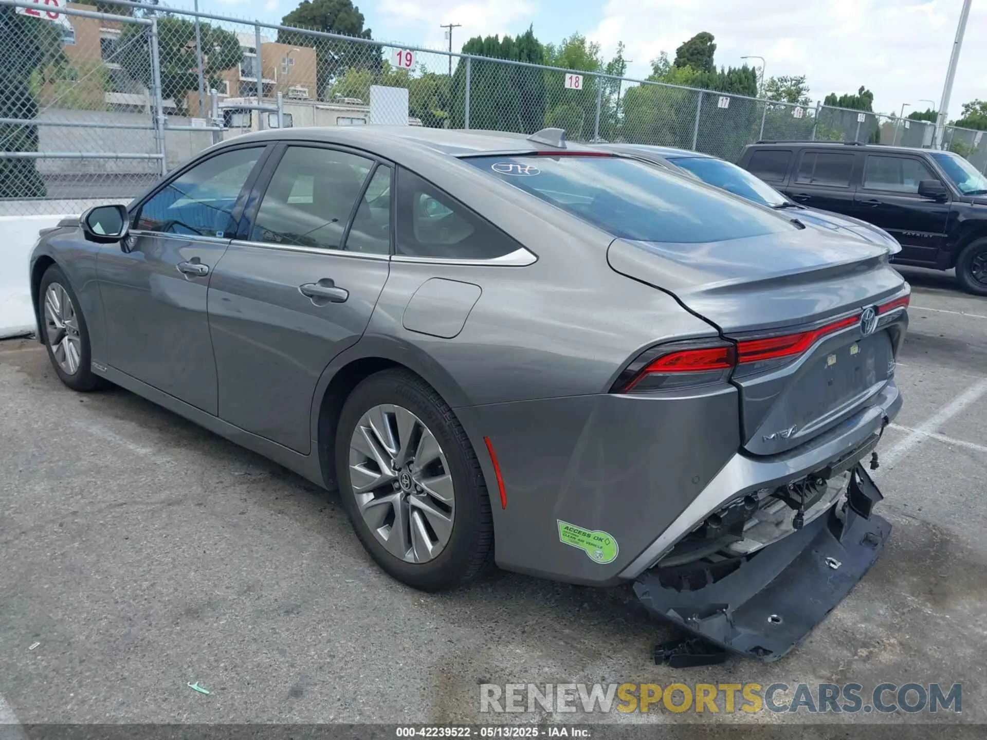 3 Photograph of a damaged car JTDAAAAAXPA009789 TOYOTA MIRAI 2023