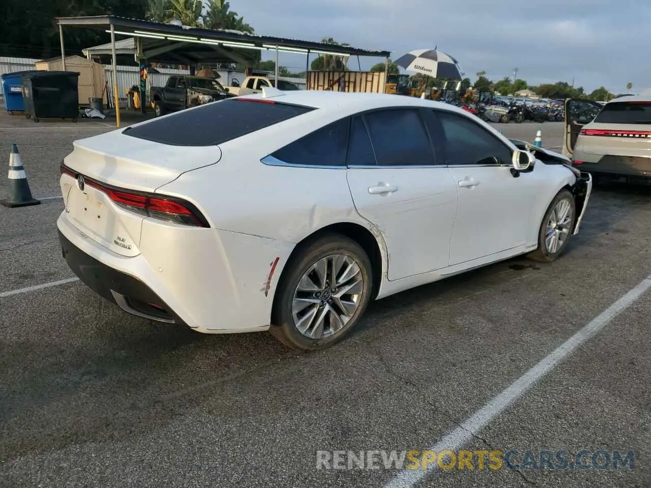 3 Photograph of a damaged car JTDAAAAAXPA010232 TOYOTA MIRAI 2023