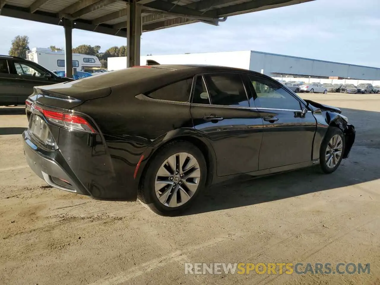 3 Photograph of a damaged car JTDAAAAA1NA006745 TOYOTA MIRAI LE 2022