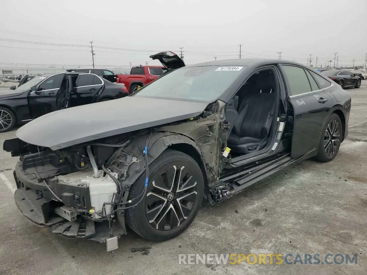 1 Photograph of a damaged car JTDAAAAAXNA004234 TOYOTA MIRAI LE 2022