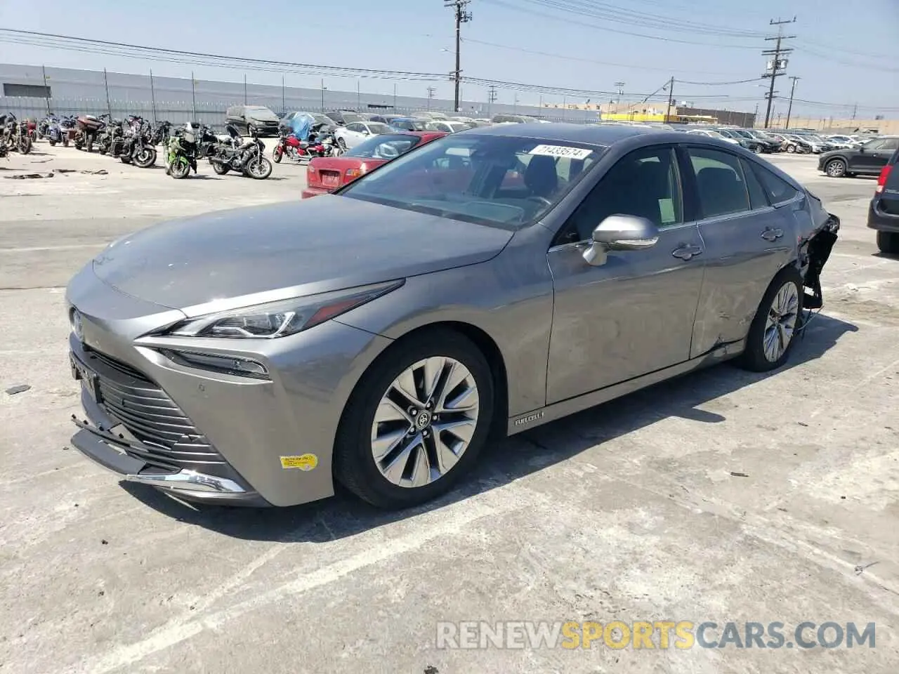 1 Фотография поврежденного автомобиля JTDAAAAAXNA004461 TOYOTA MIRAI LE 2022