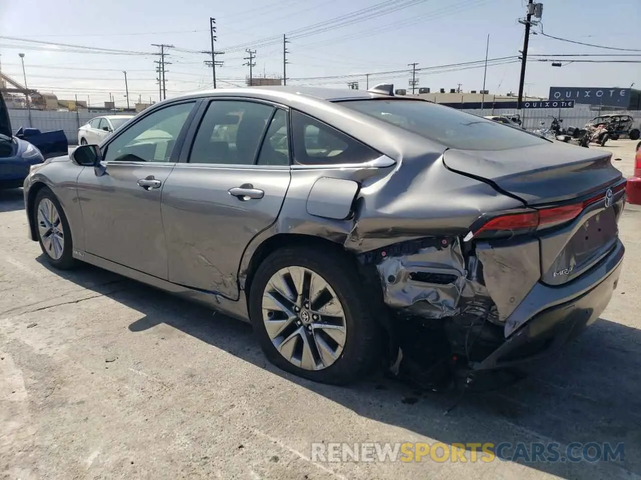 2 Фотография поврежденного автомобиля JTDAAAAAXNA004461 TOYOTA MIRAI LE 2022