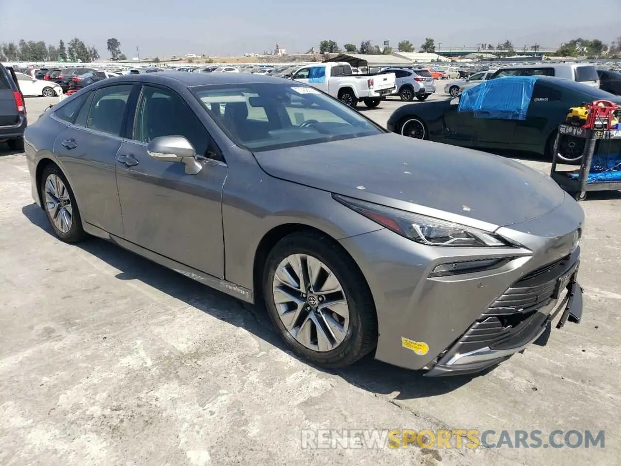 4 Фотография поврежденного автомобиля JTDAAAAAXNA004461 TOYOTA MIRAI LE 2022