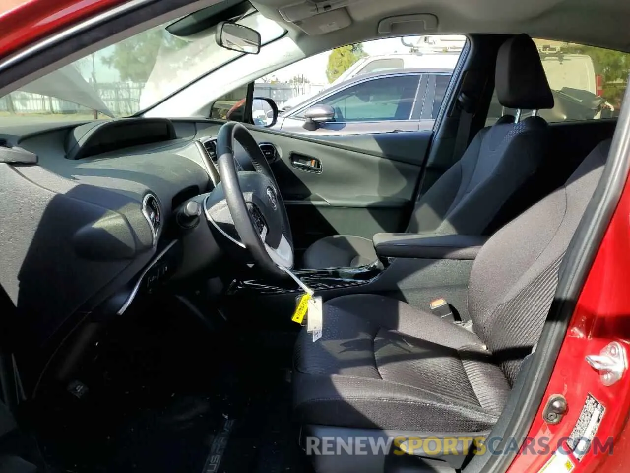 7 Photograph of a damaged car JTDKARFP0K3118016 TOYOTA PRIUS 2019