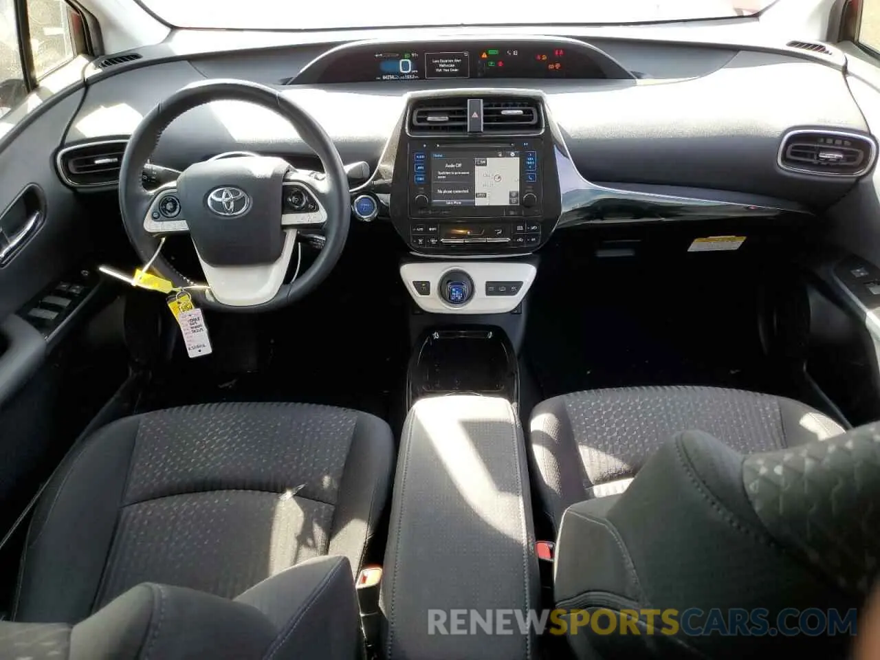 8 Photograph of a damaged car JTDKARFP0K3118016 TOYOTA PRIUS 2019