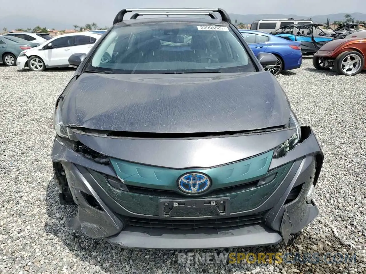 5 Фотография поврежденного автомобиля JTDKARFP1K3106926 TOYOTA PRIUS 2019