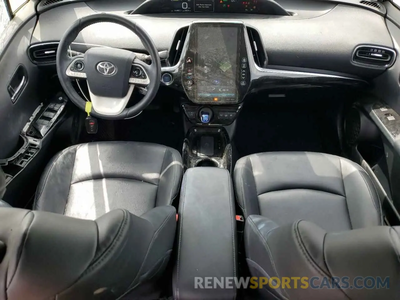 8 Фотография поврежденного автомобиля JTDKARFP1K3106926 TOYOTA PRIUS 2019