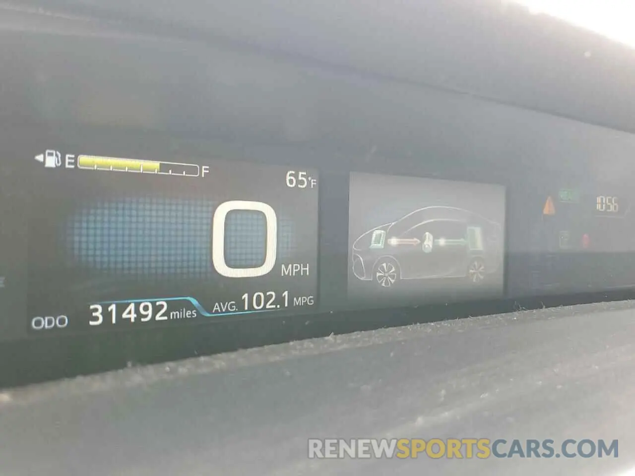 9 Фотография поврежденного автомобиля JTDKARFP1K3106926 TOYOTA PRIUS 2019