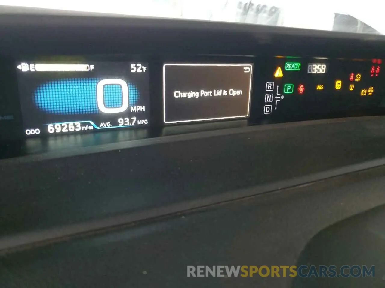 9 Photograph of a damaged car JTDKARFP1K3116498 TOYOTA PRIUS 2019