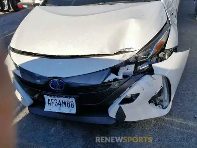 9 Photograph of a damaged car JTDKARFP1K3117263 TOYOTA PRIUS 2019