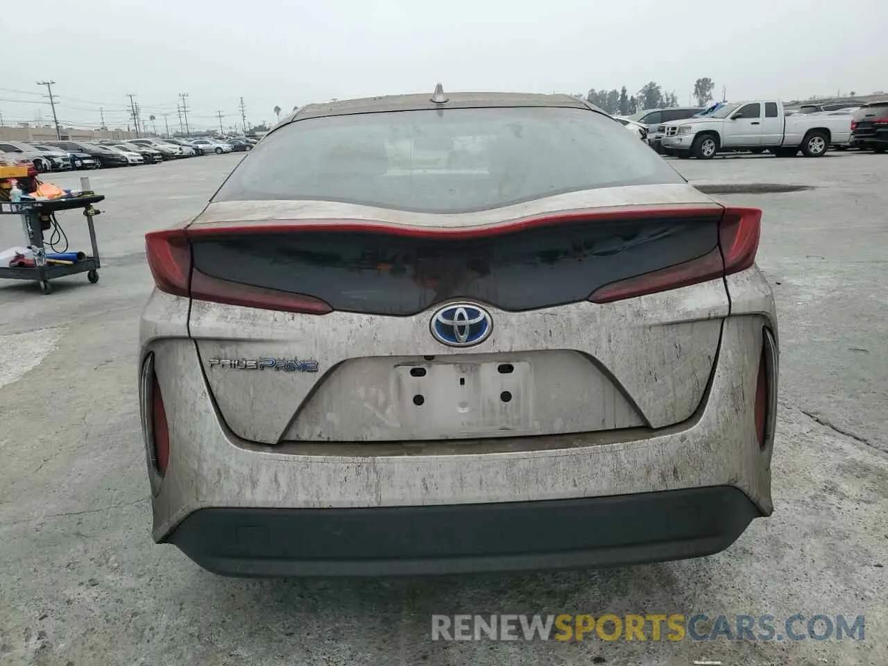 6 Photograph of a damaged car JTDKARFP2K3109706 TOYOTA PRIUS 2019