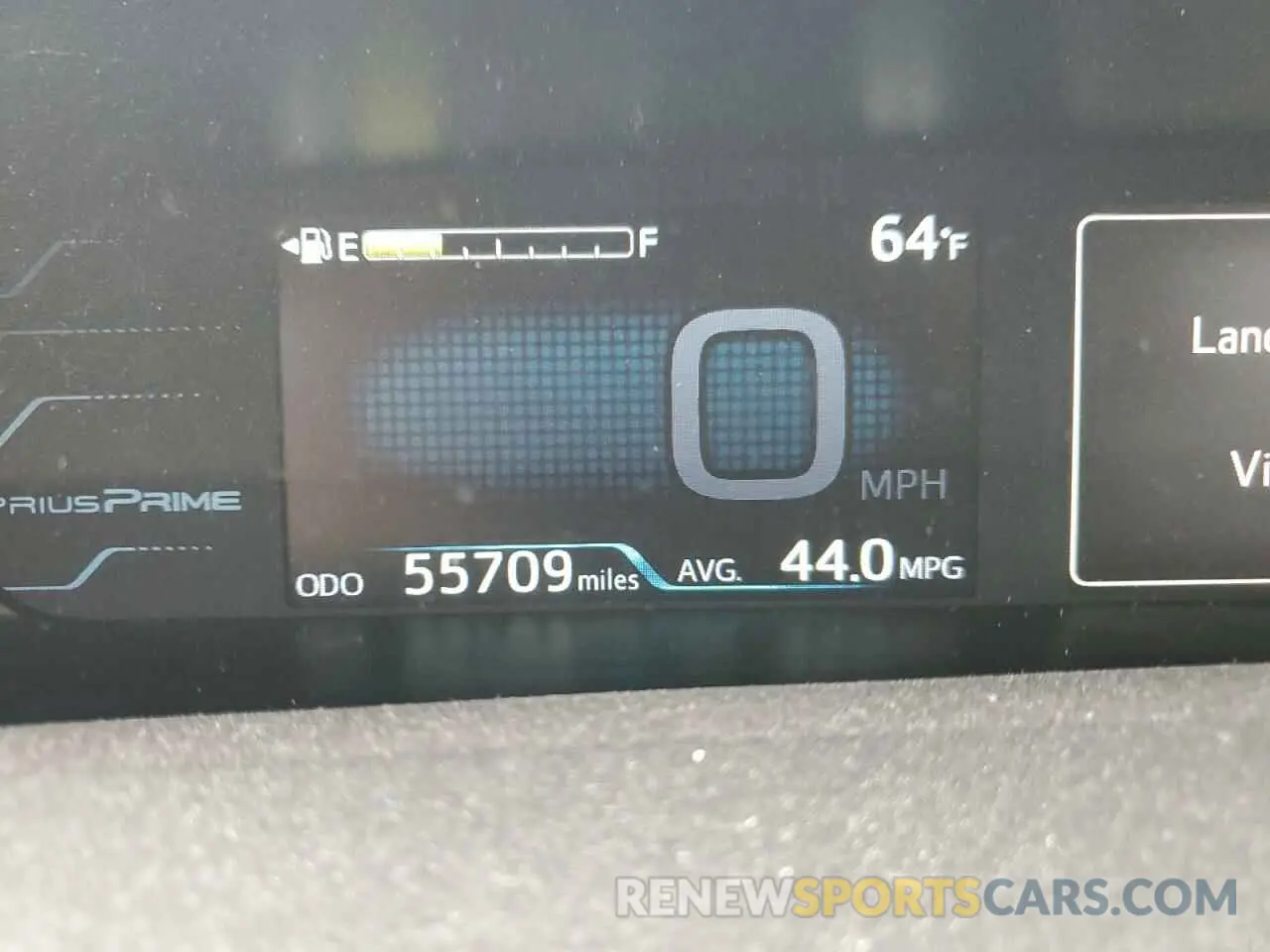 9 Photograph of a damaged car JTDKARFP2K3109706 TOYOTA PRIUS 2019
