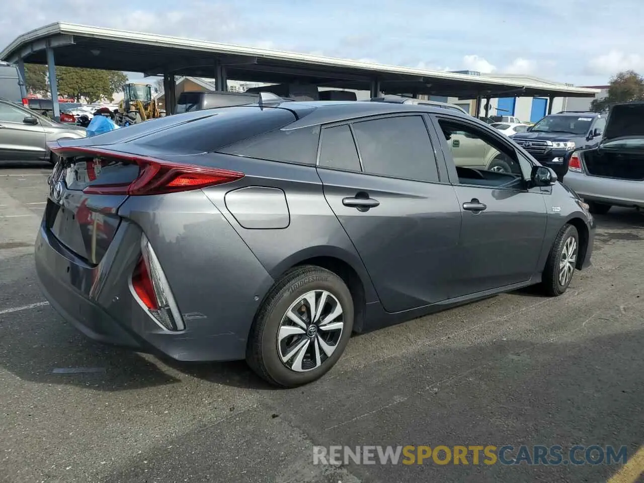 3 Photograph of a damaged car JTDKARFP2K3113867 TOYOTA PRIUS 2019