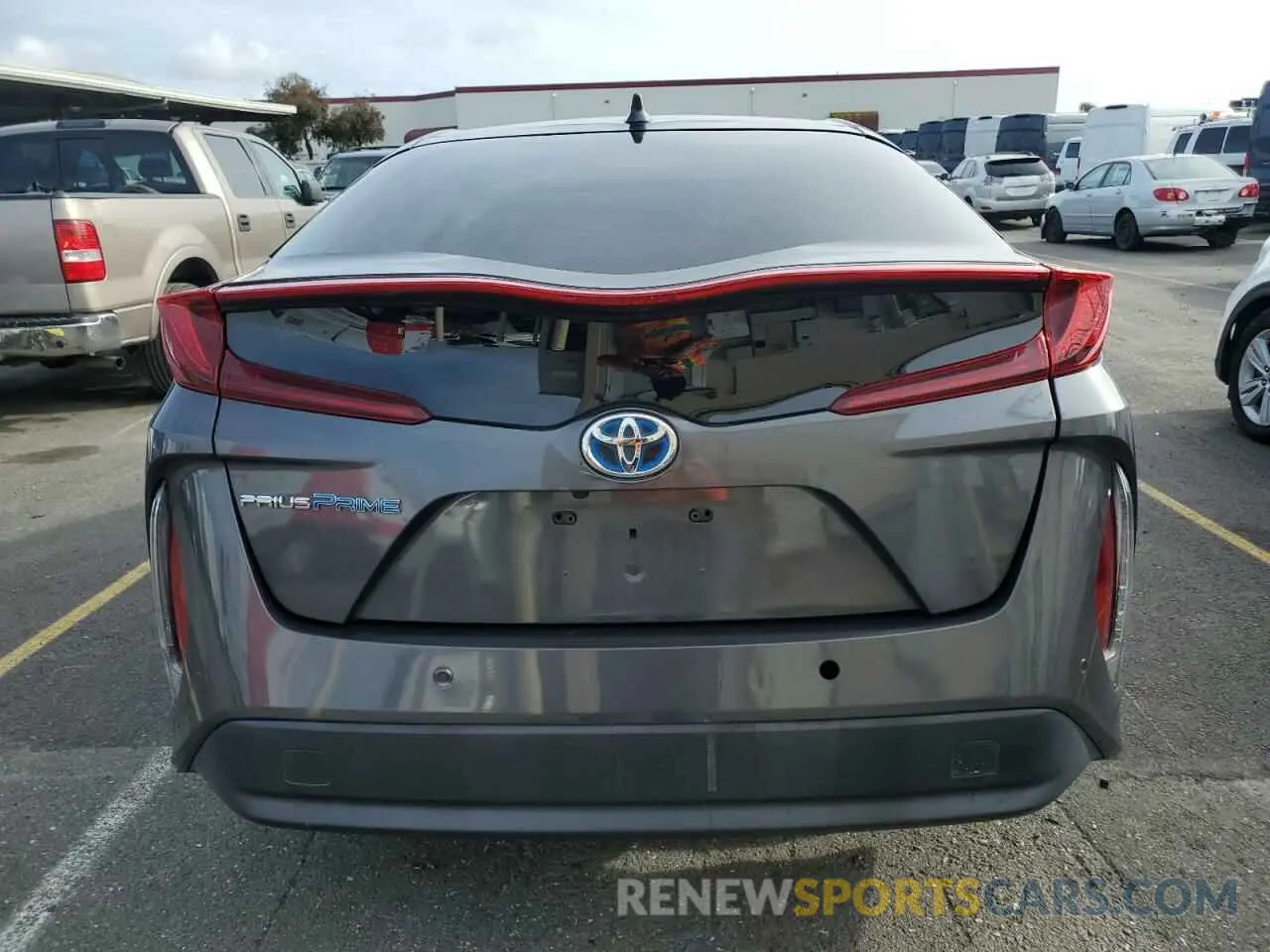 6 Photograph of a damaged car JTDKARFP2K3113867 TOYOTA PRIUS 2019