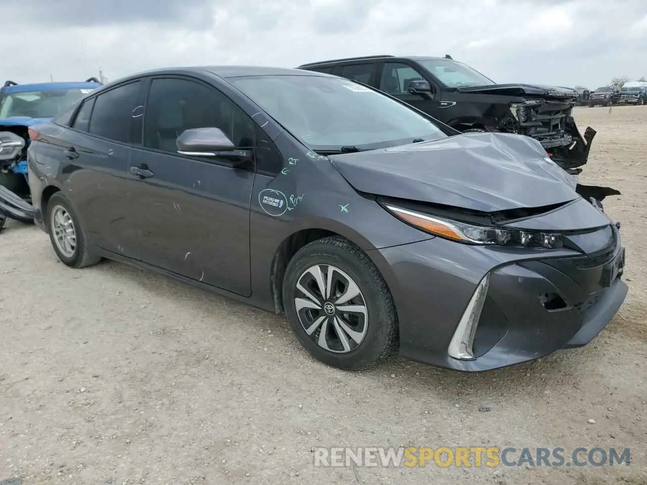 4 Photograph of a damaged car JTDKARFP2K3115019 TOYOTA PRIUS 2019
