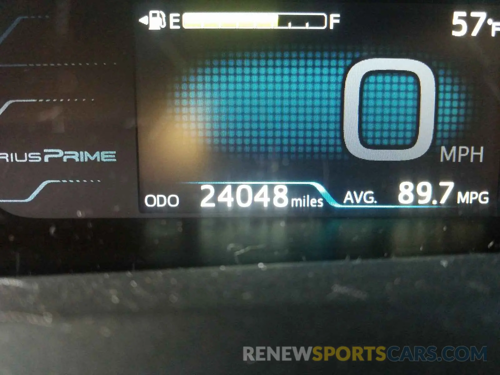 8 Photograph of a damaged car JTDKARFP2K3115392 TOYOTA PRIUS 2019