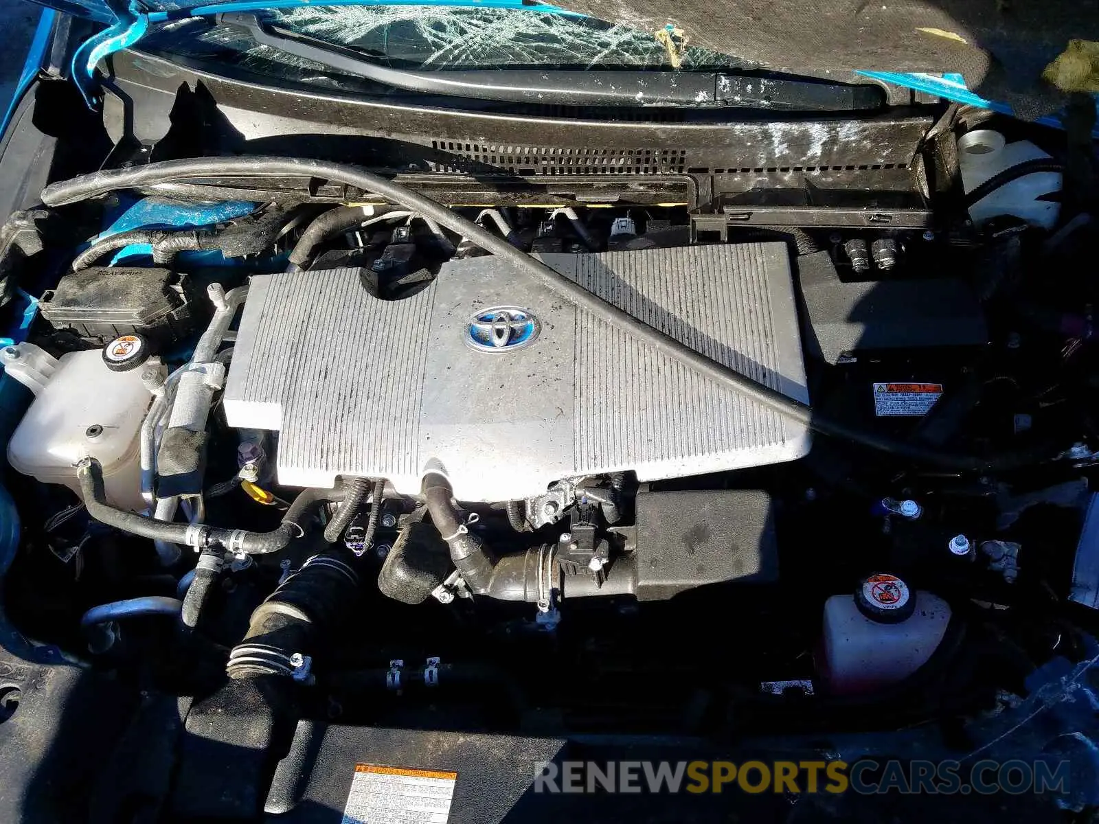 7 Photograph of a damaged car JTDKARFP2K3119023 TOYOTA PRIUS 2019