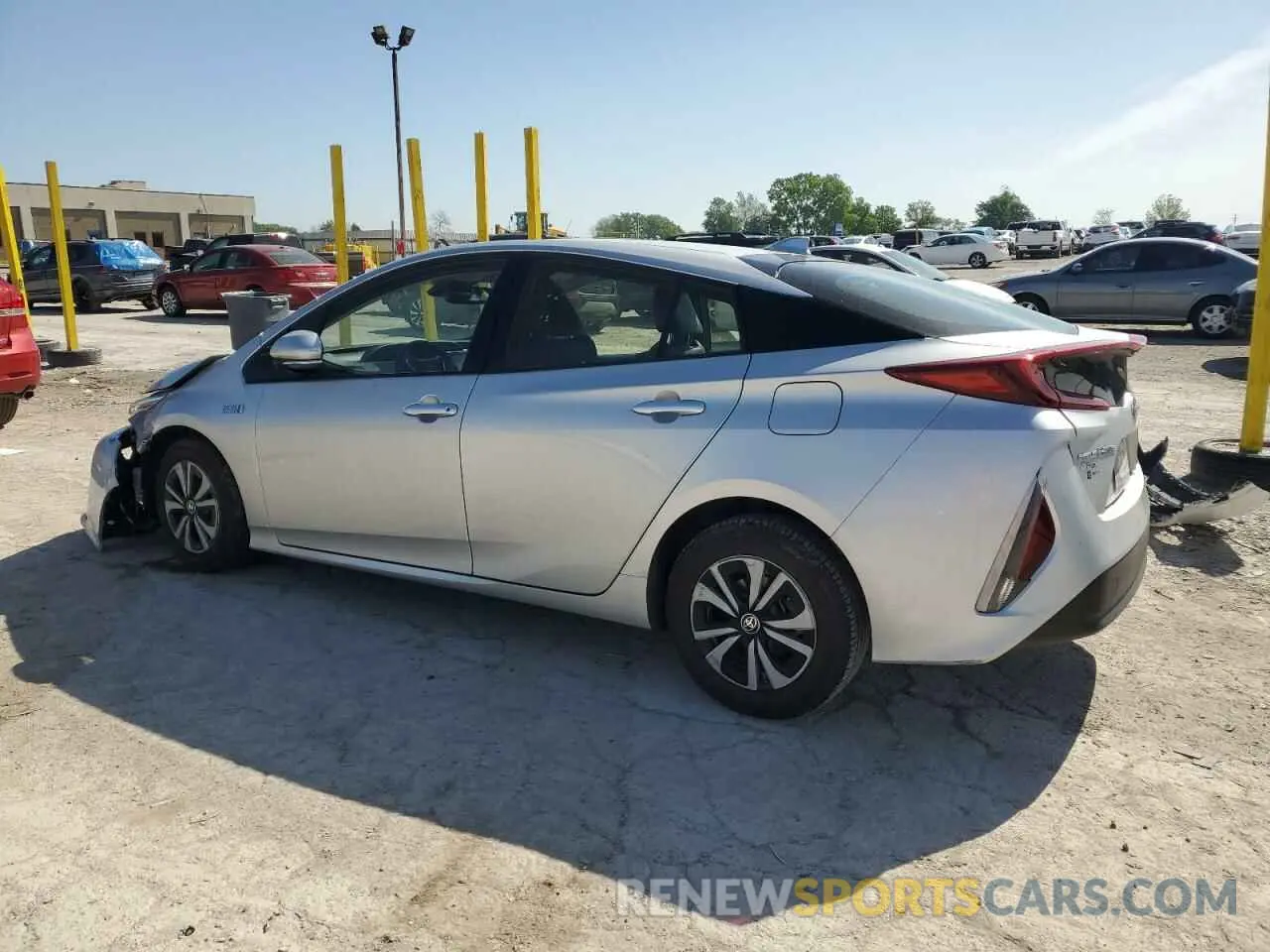 2 Photograph of a damaged car JTDKARFP3K3105146 TOYOTA PRIUS 2019