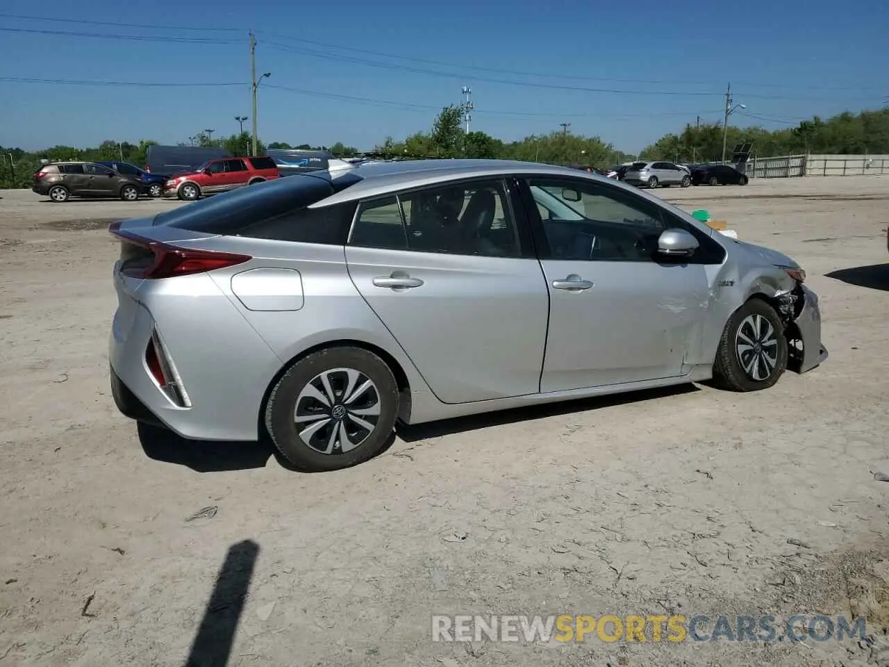 3 Photograph of a damaged car JTDKARFP3K3105146 TOYOTA PRIUS 2019