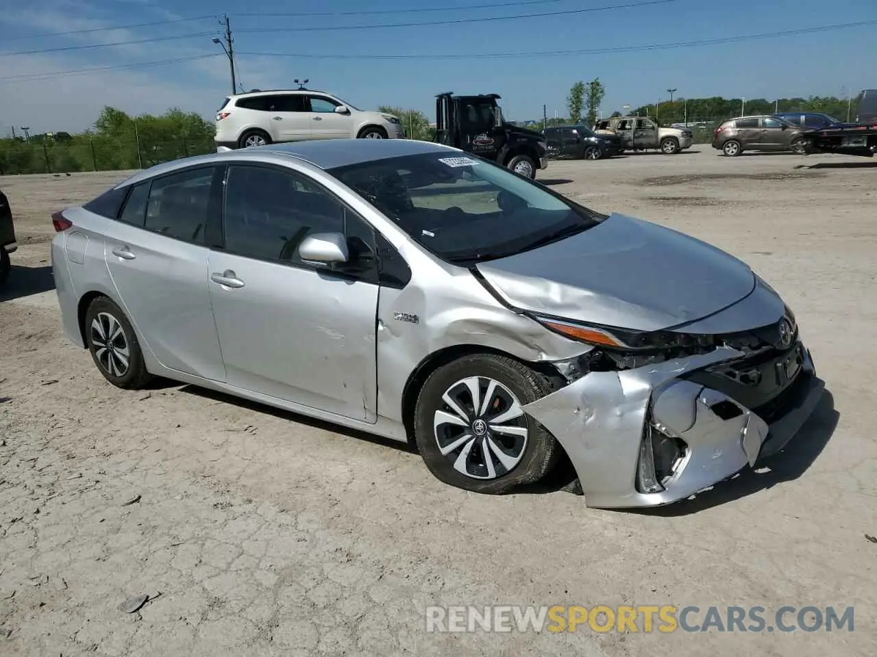 4 Photograph of a damaged car JTDKARFP3K3105146 TOYOTA PRIUS 2019