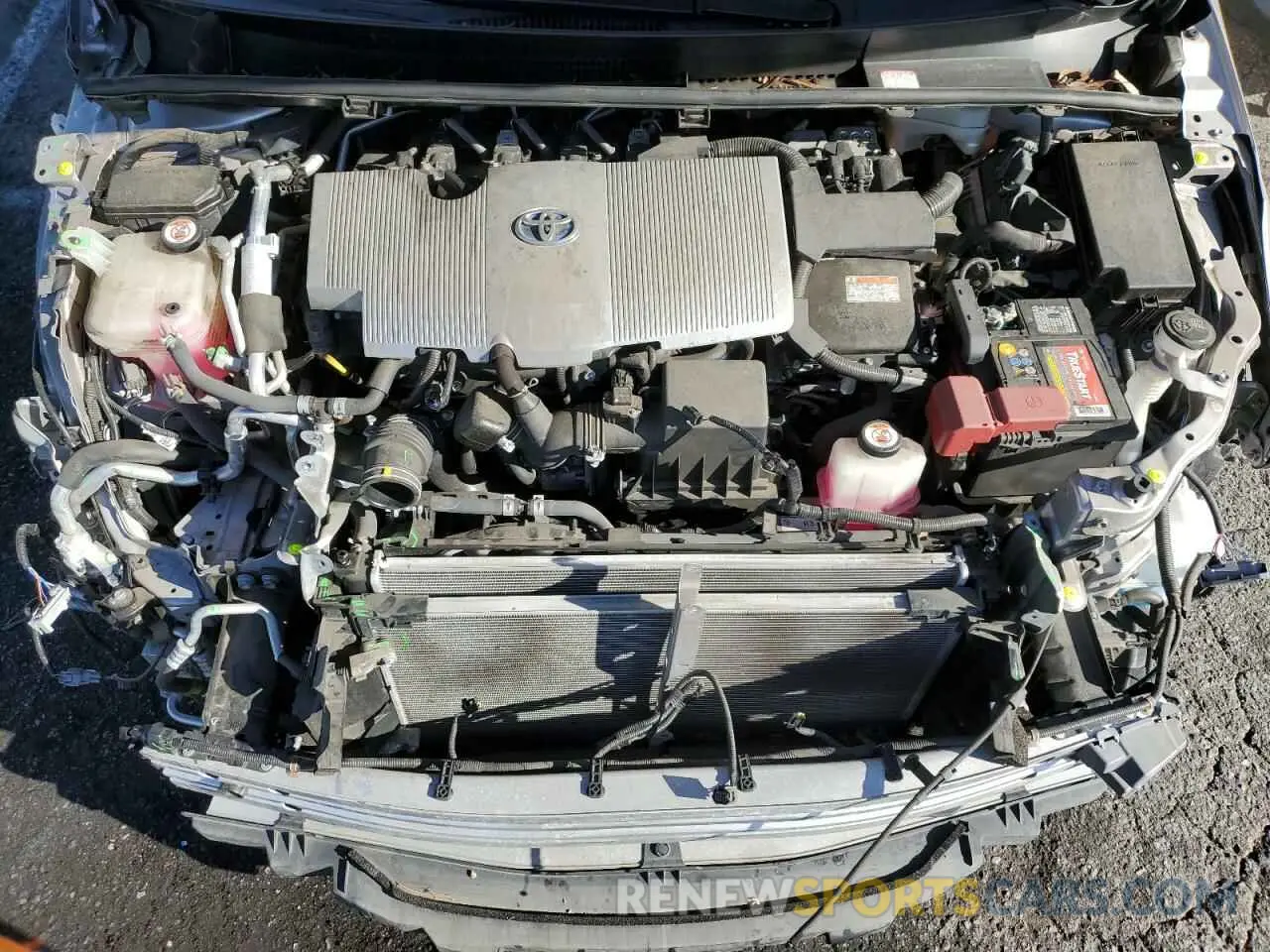11 Фотография поврежденного автомобиля JTDKARFP3K3106992 TOYOTA PRIUS 2019
