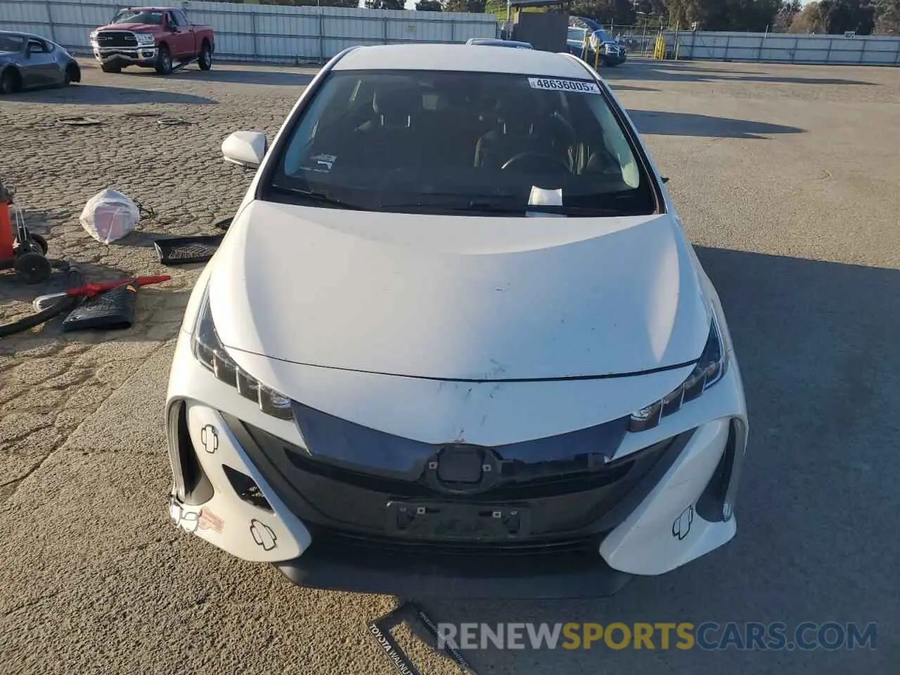 5 Фотография поврежденного автомобиля JTDKARFP3K3115725 TOYOTA PRIUS 2019
