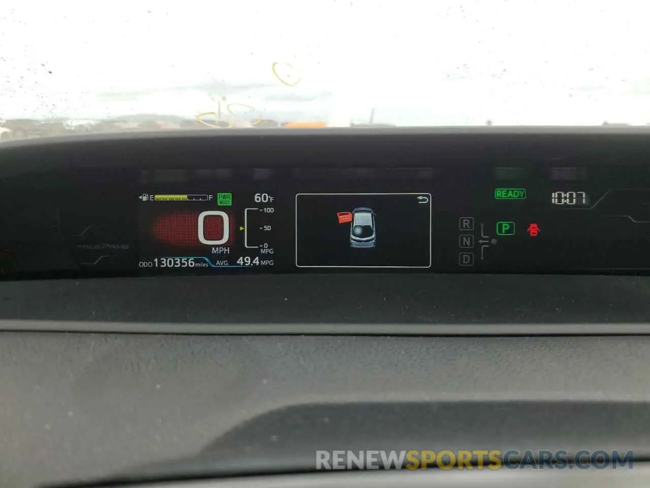 9 Фотография поврежденного автомобиля JTDKARFP3K3115725 TOYOTA PRIUS 2019