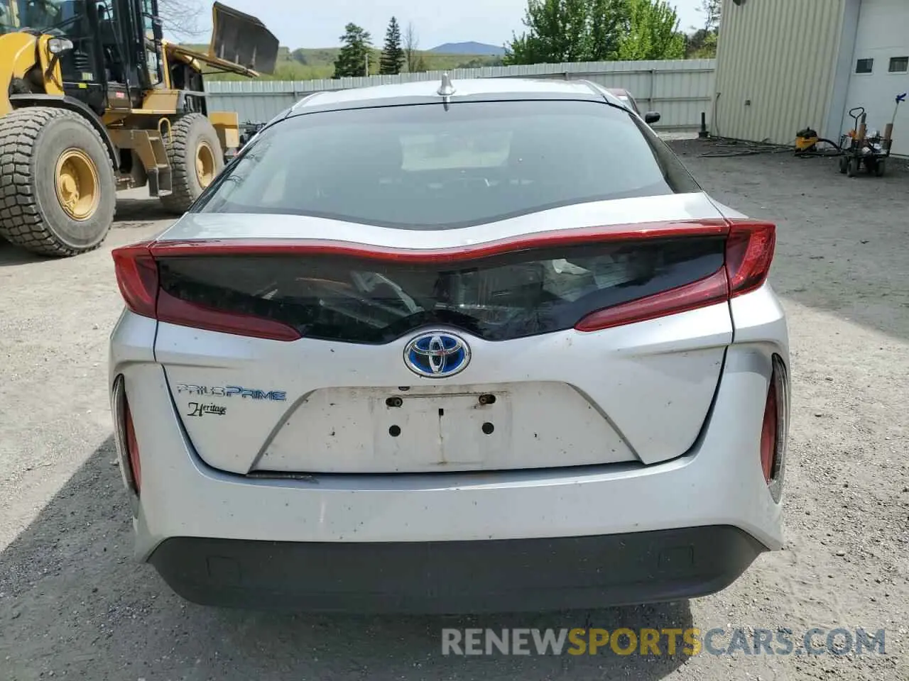 6 Photograph of a damaged car JTDKARFP4K3113935 TOYOTA PRIUS 2019