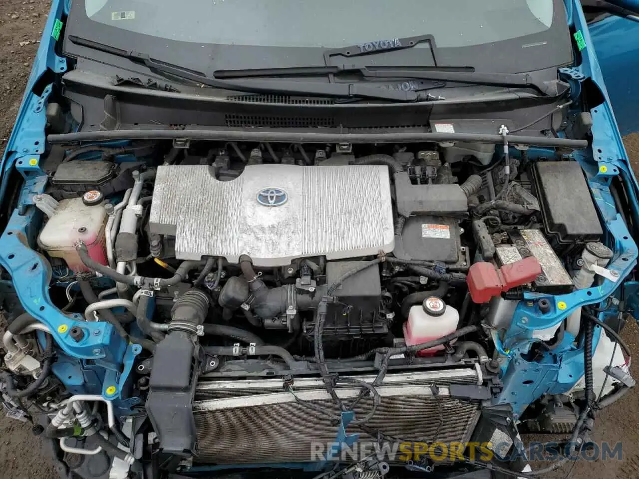 11 Photograph of a damaged car JTDKARFP4K3119511 TOYOTA PRIUS 2019