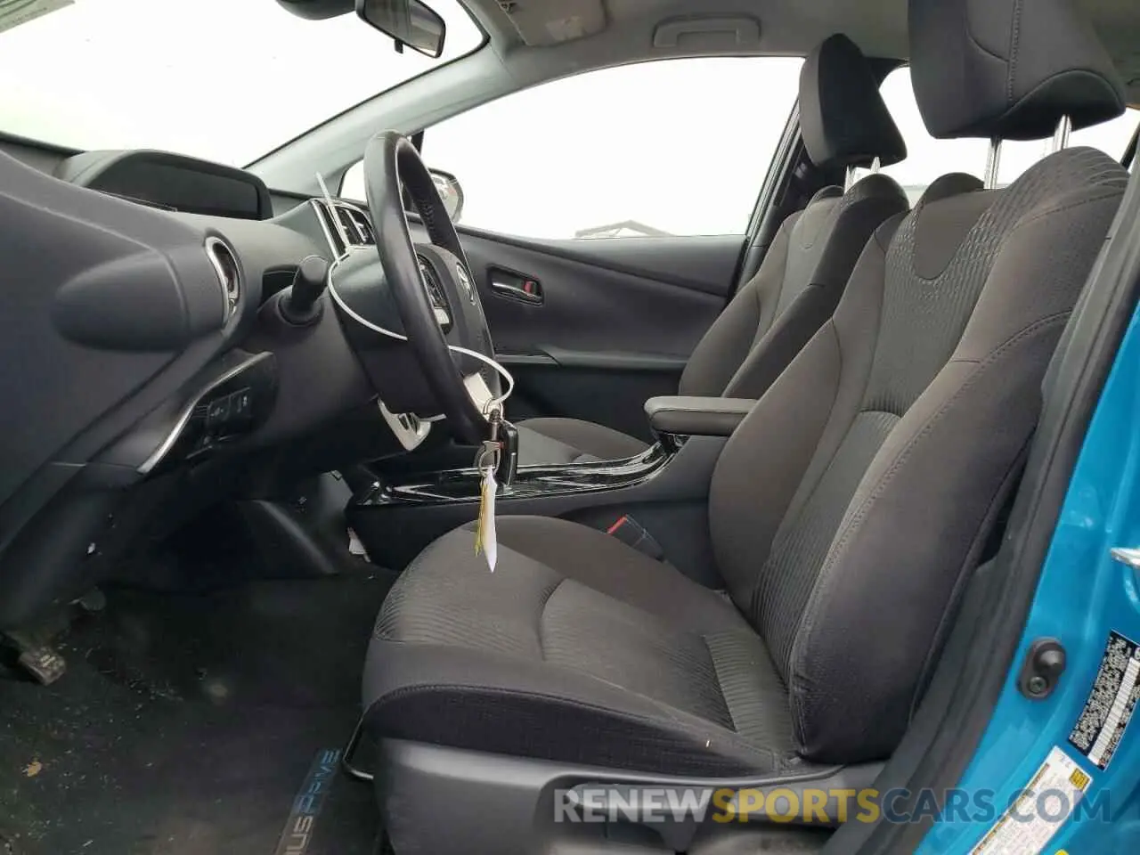 7 Photograph of a damaged car JTDKARFP4K3119511 TOYOTA PRIUS 2019