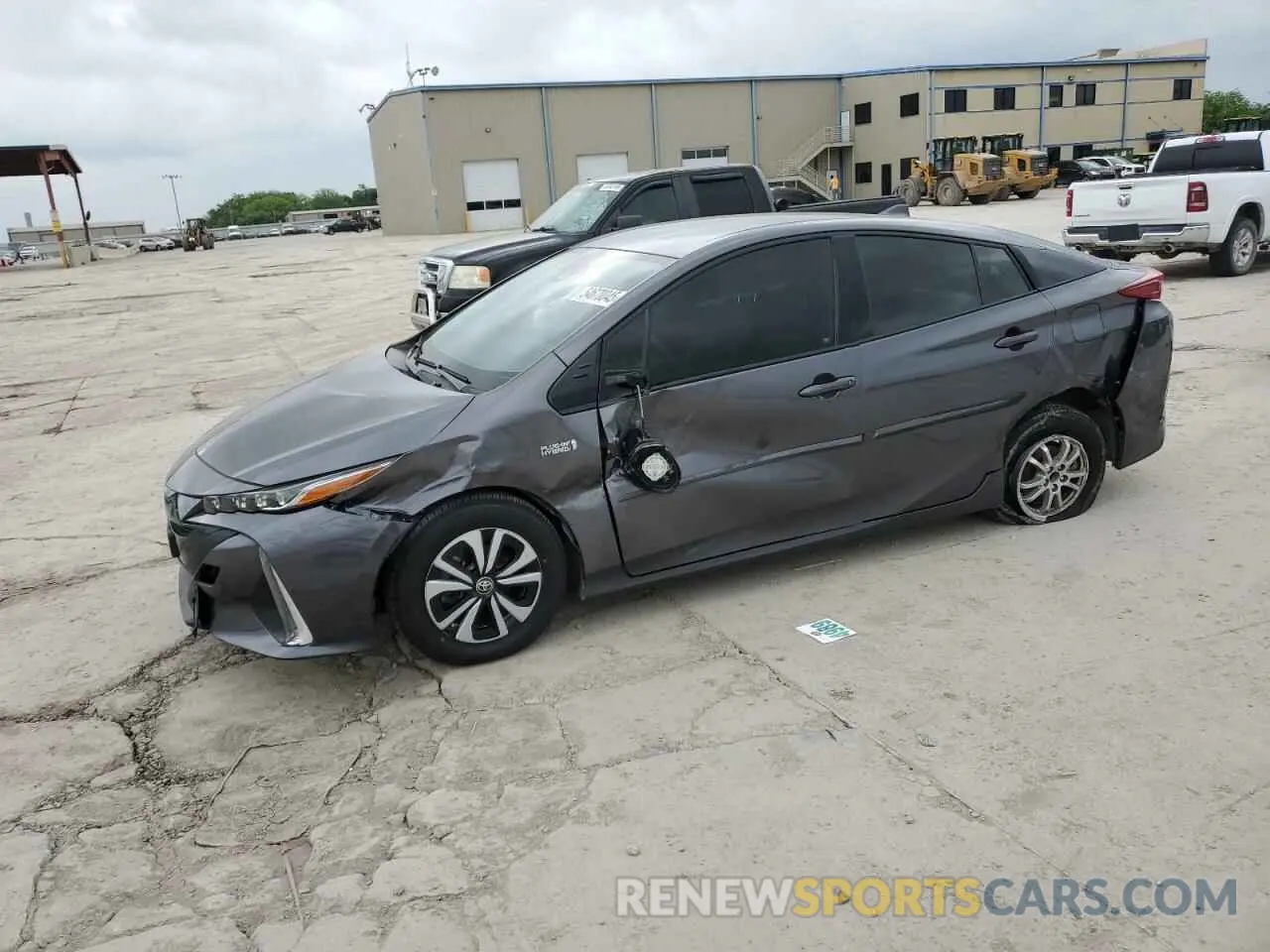 1 Photograph of a damaged car JTDKARFP5K3116990 TOYOTA PRIUS 2019