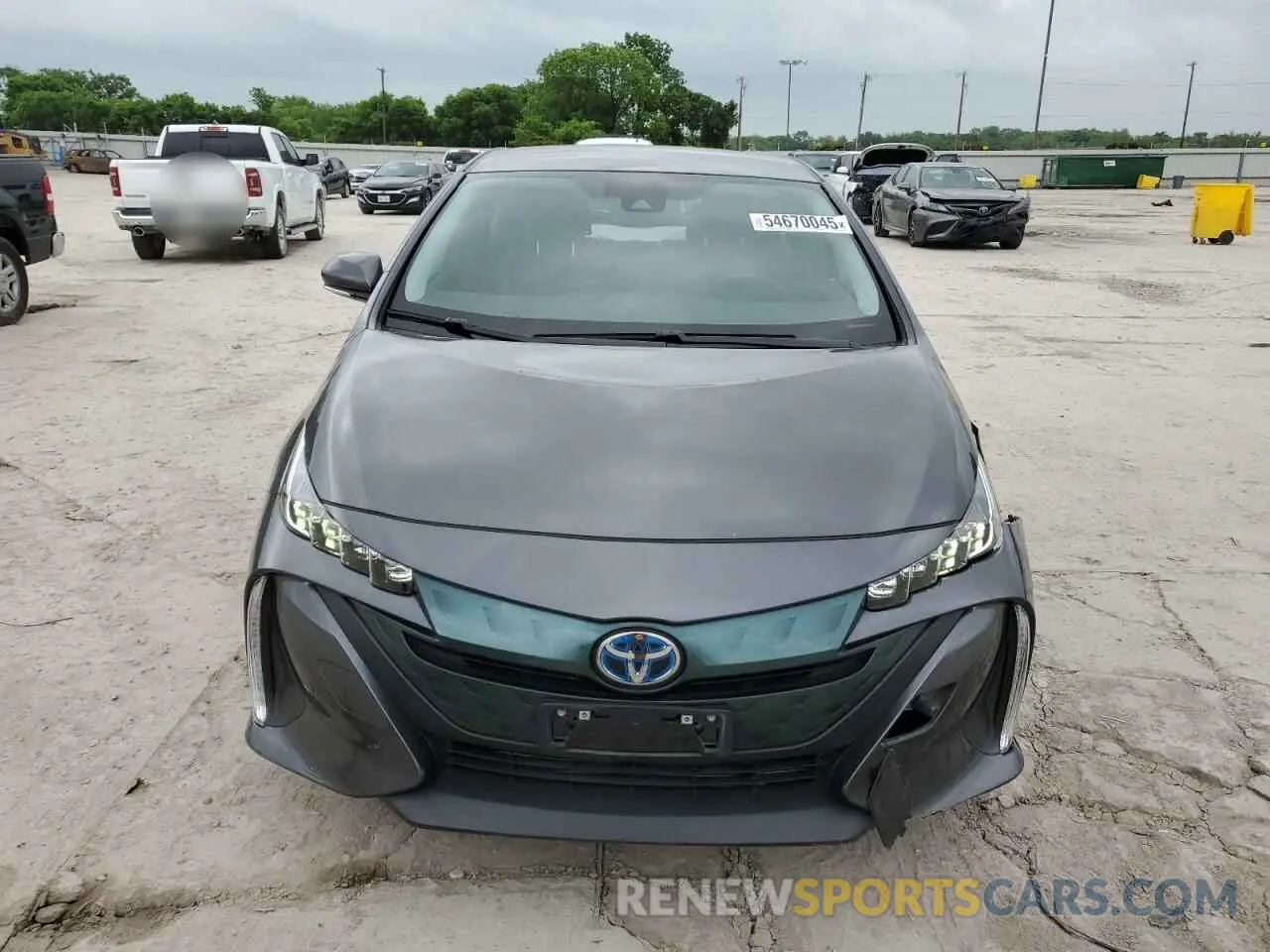 5 Photograph of a damaged car JTDKARFP5K3116990 TOYOTA PRIUS 2019